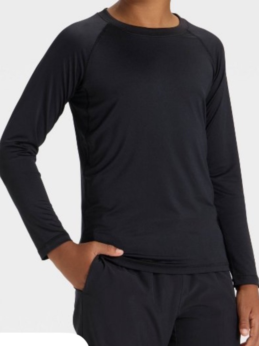 all in motion Black Crew Neck Athletic Tee - Picture 4 of 4
